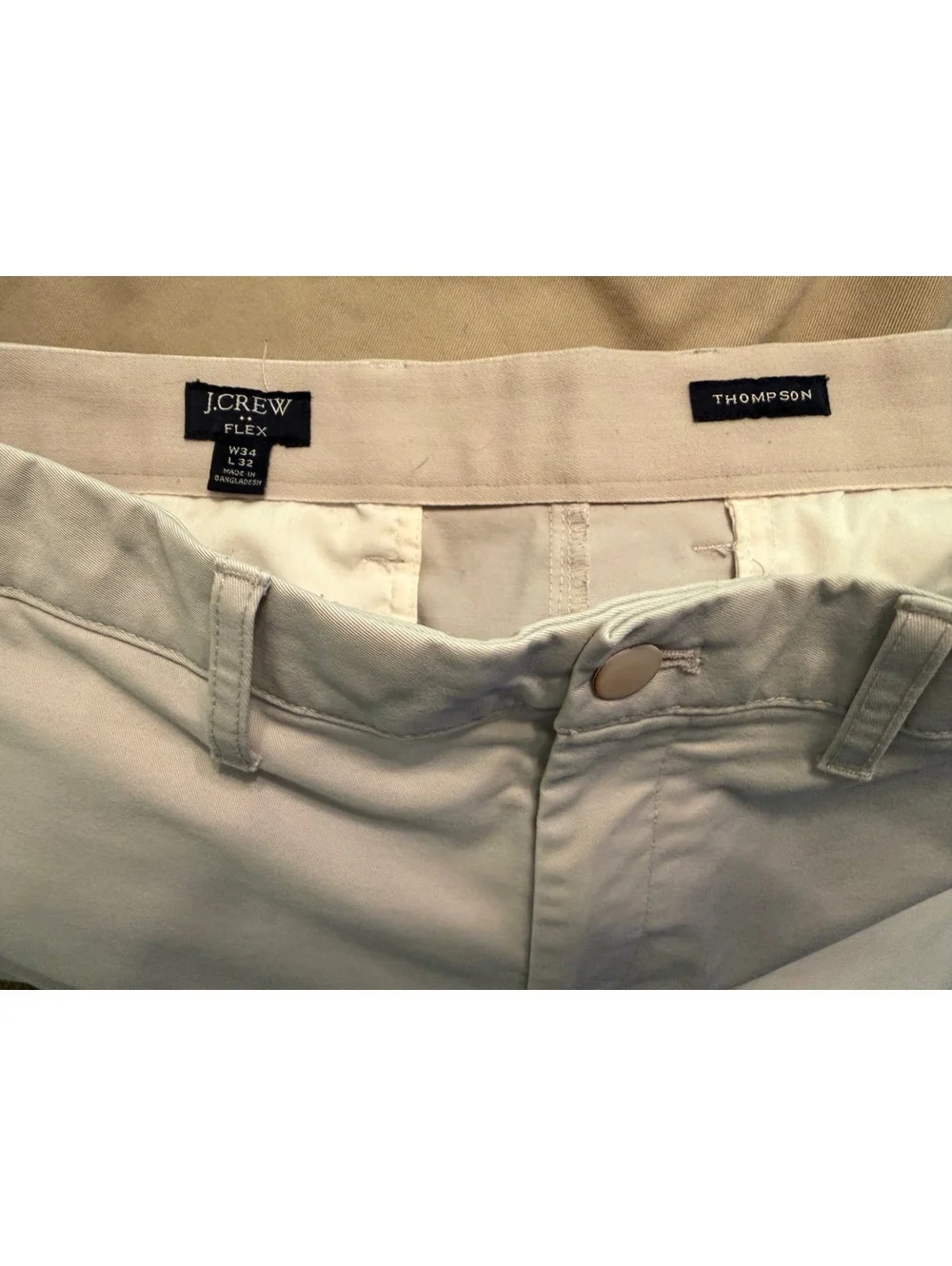 J.Crew Flex Thompson Chino Pants Men’s 34x32